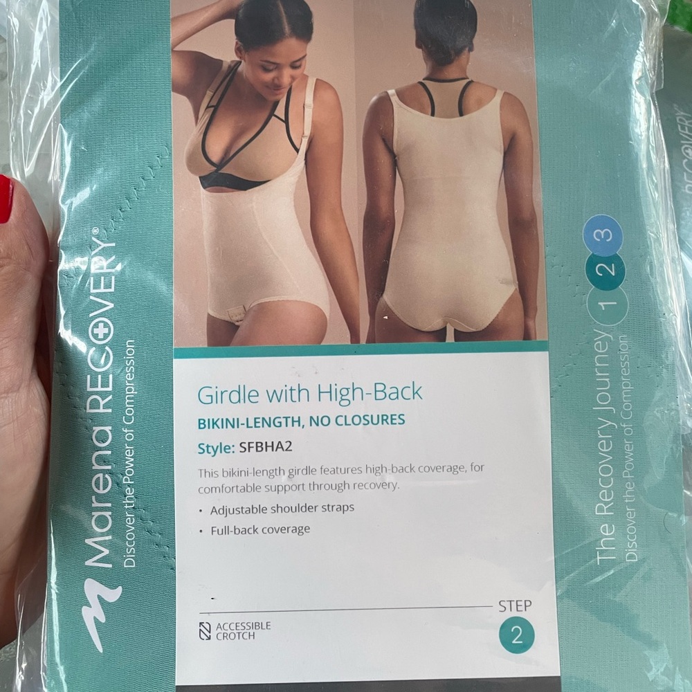 Marena Recovery black Girdle.